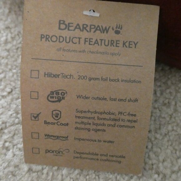 NWT- Bearpaw Loki Women’s Slipper Size 7 - Picture 2 of 8